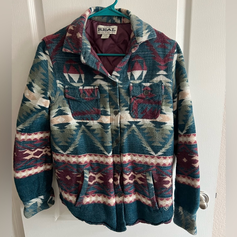 Ariat Long Sleeve Button Up Jacket